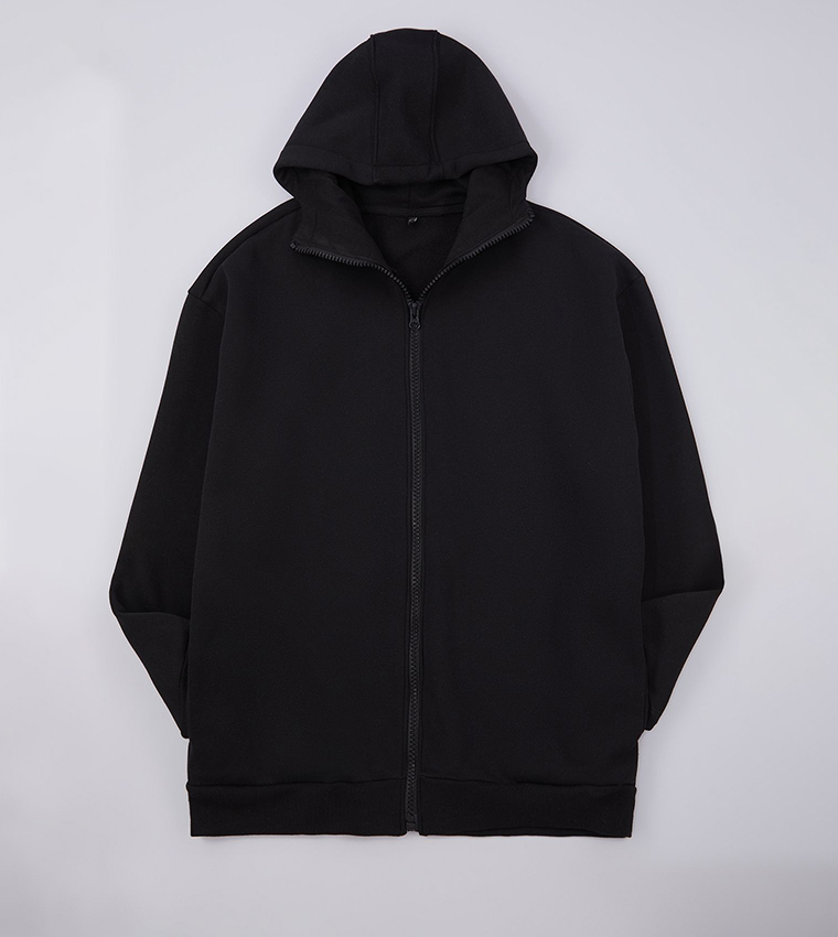 Hooded Zip-Through Jacket