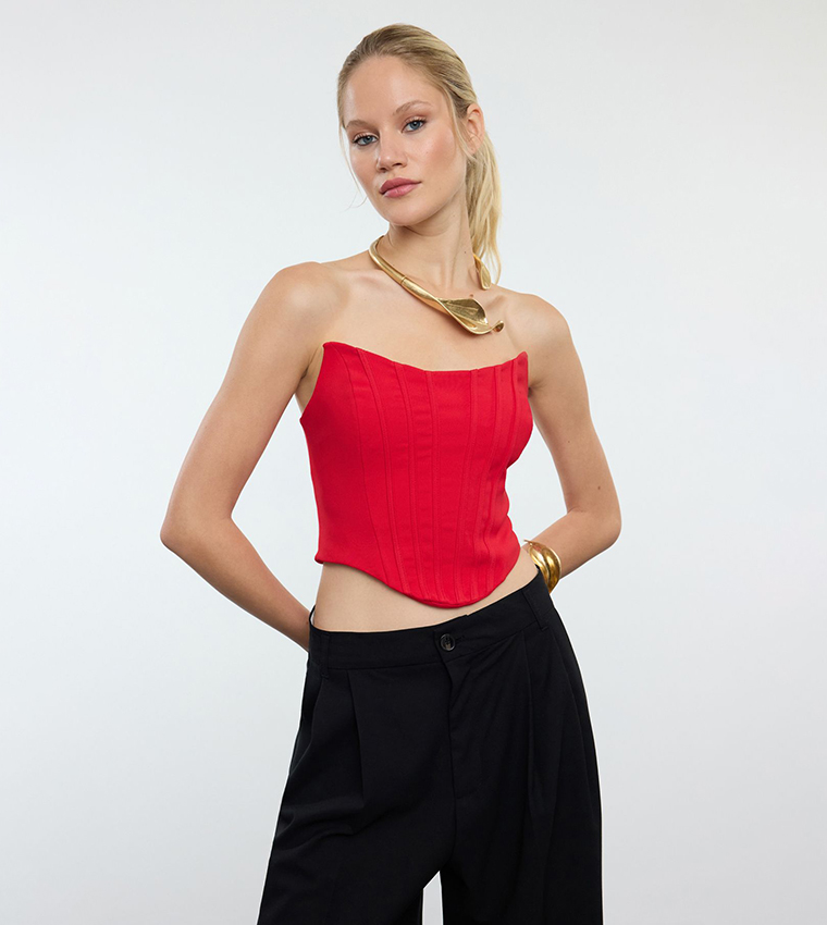 Rib Sabbah Knit Tube Top – PLENTY