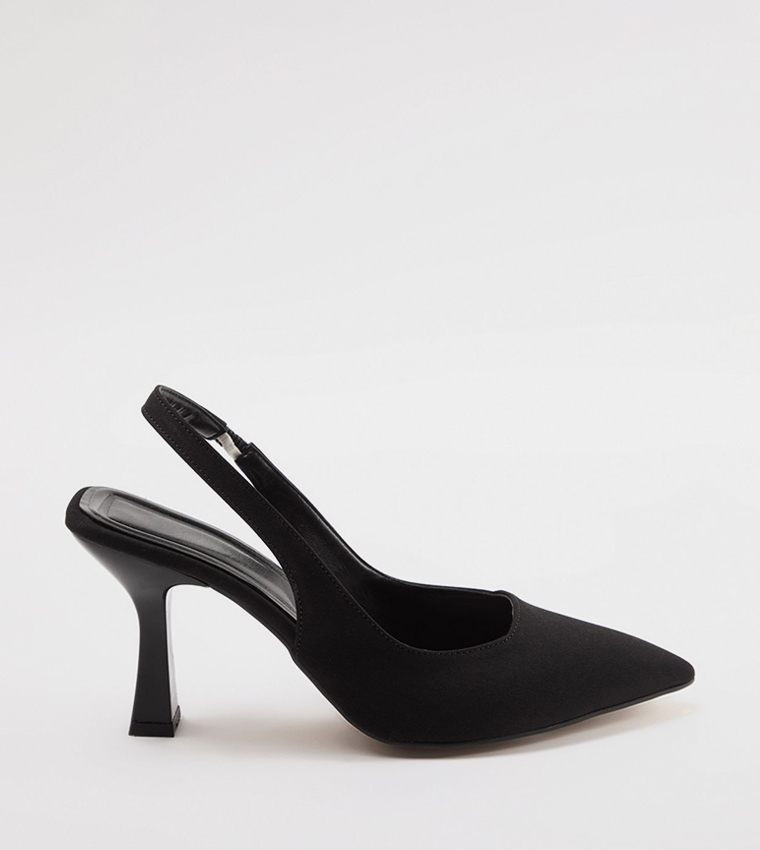 Pointed Toe Slingback Pumps