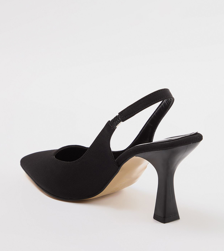 Pointed Toe Slingback Pumps