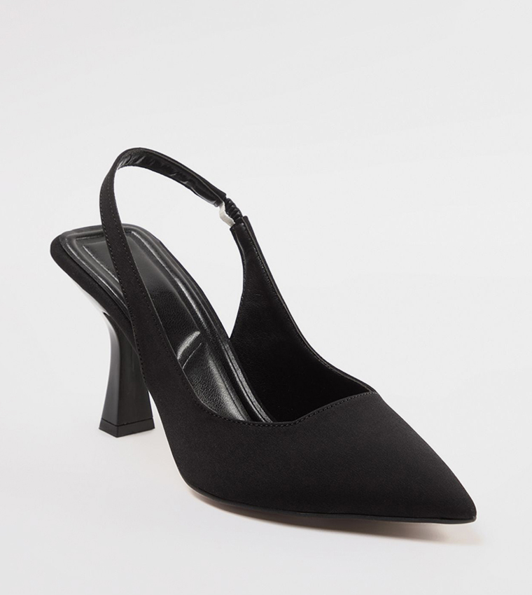 Pointed Toe Slingback Pumps