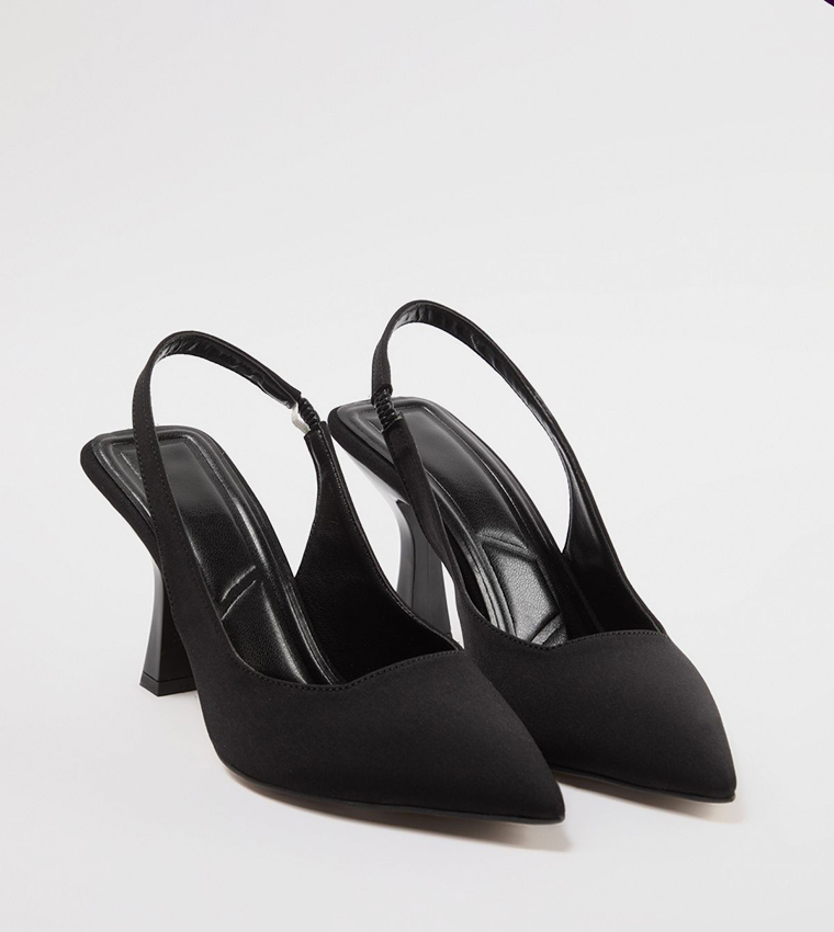 Pointed Toe Slingback Pumps