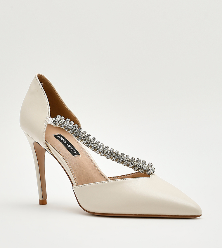 nine west wedding shoes