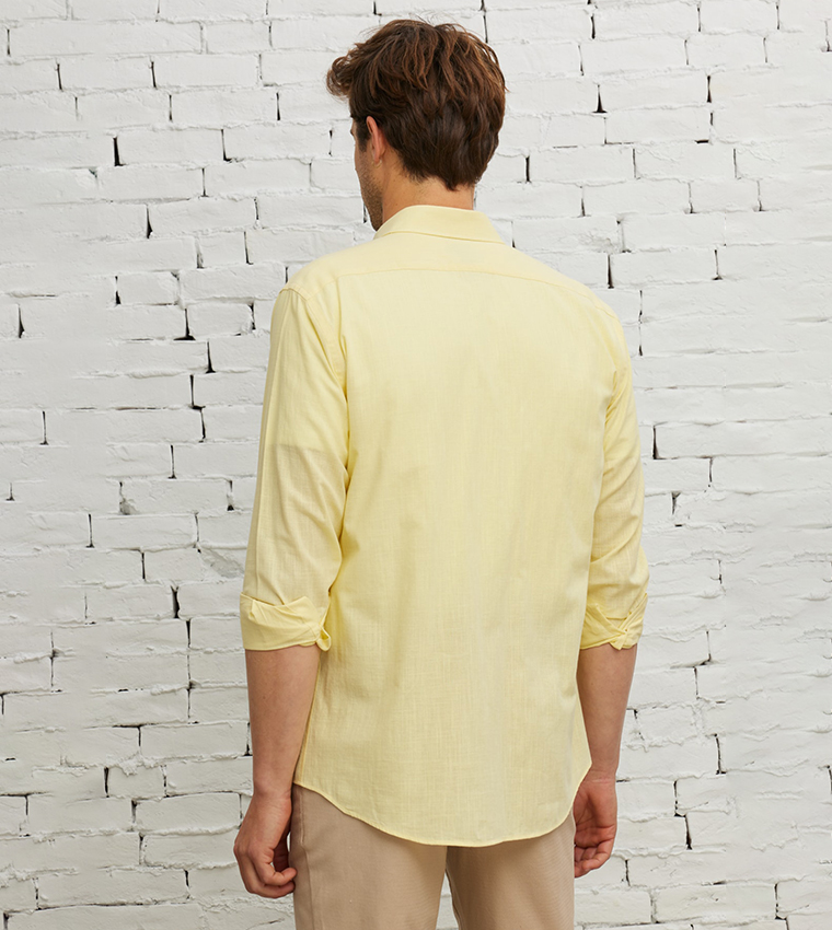Solid Long Sleeves Shirt