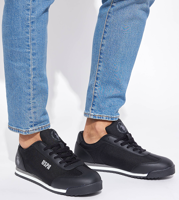 DEEP SUMMER 3FX Logo Detail Low Top Sneakers