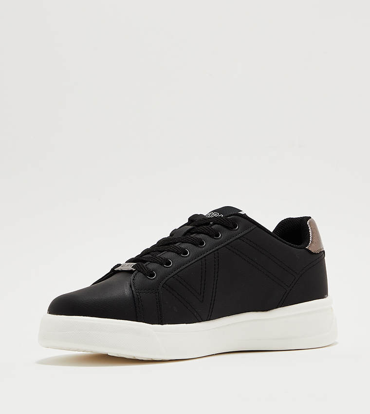 EXXY 3FX Logo Detail Low Top Sneakers