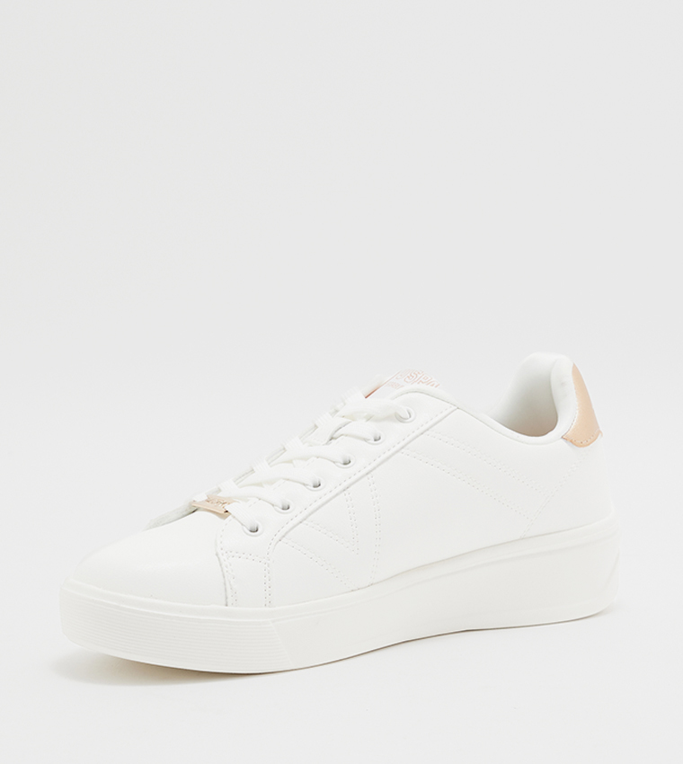 Buy U.S. Polo Assn. 3W EXTRA 3PR Lace Up Sneakers In White | 6thStreet UAE