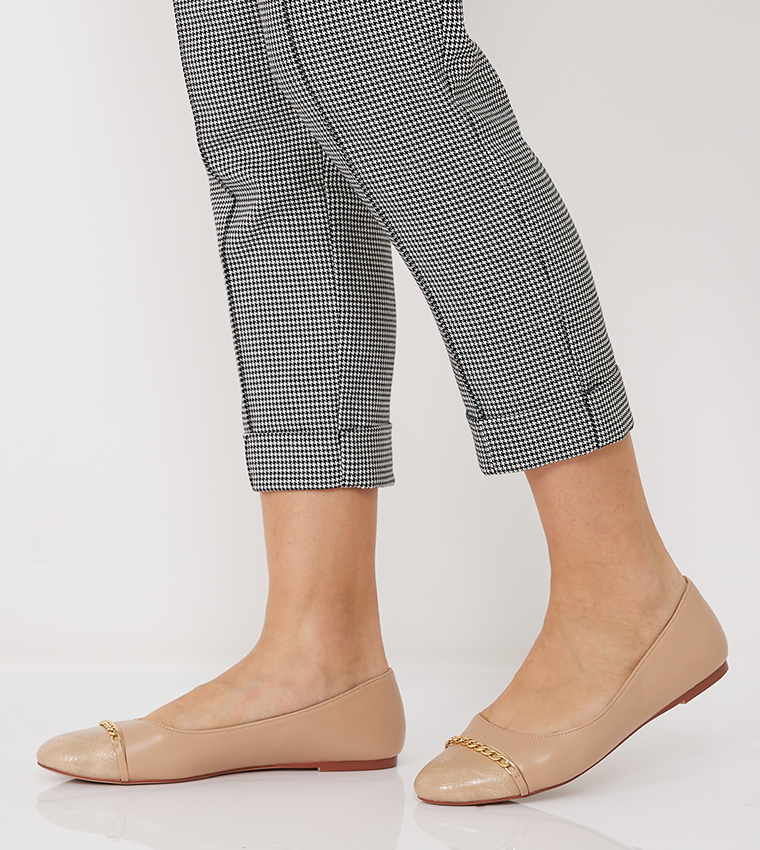 LUCO Textured Ballerinas