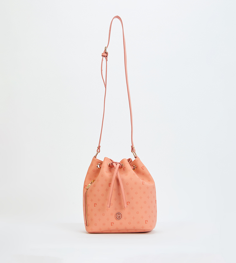 Buy Pierre Cardin Outlet Printed Bucket Bag In Orange 6thStreet Bahrain