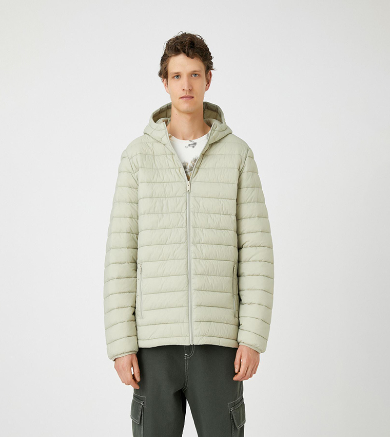 Padded clearance jacket grey