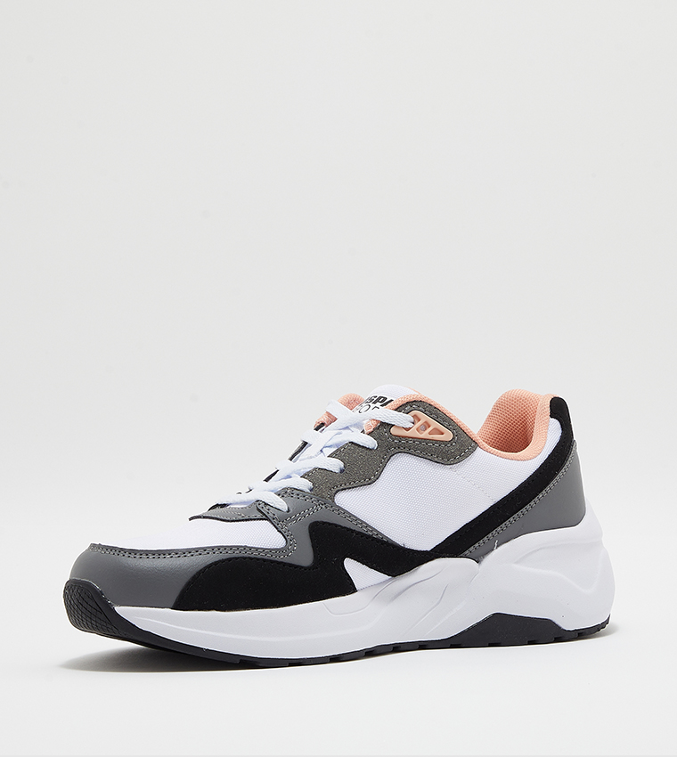 4M HUSKY 4FX Lace-Up Sneakers