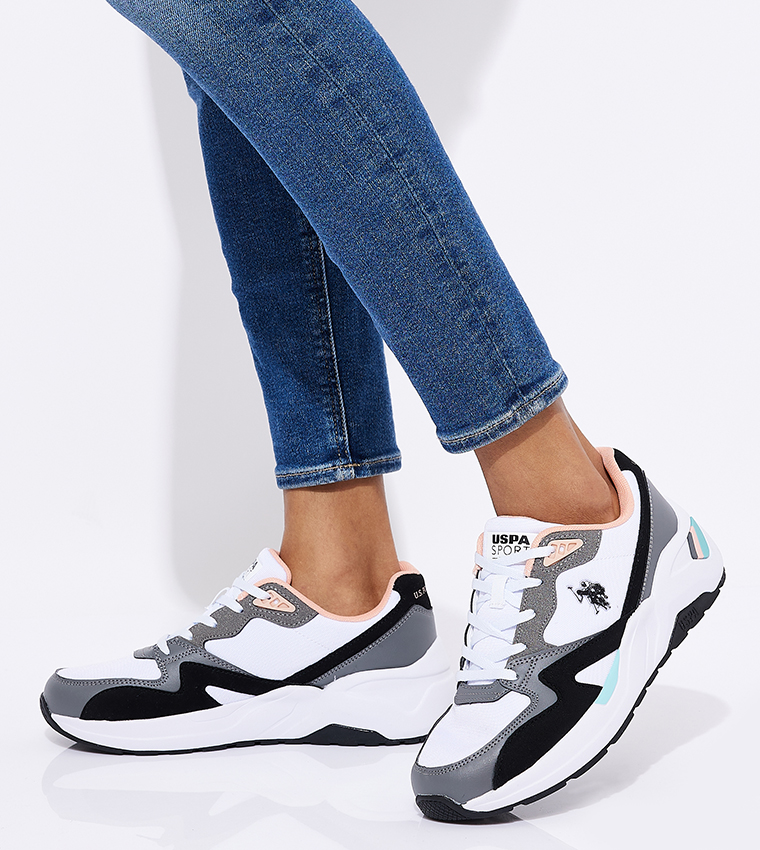 4M HUSKY 4FX Lace-Up Sneakers