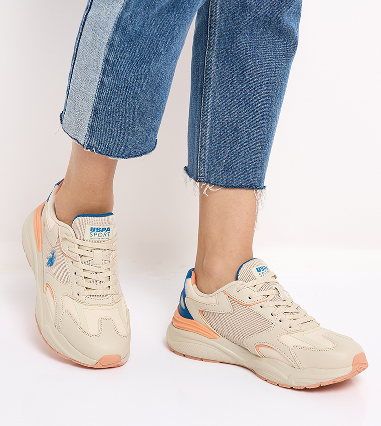 BUTTERCUP Lace-Up Sneakers