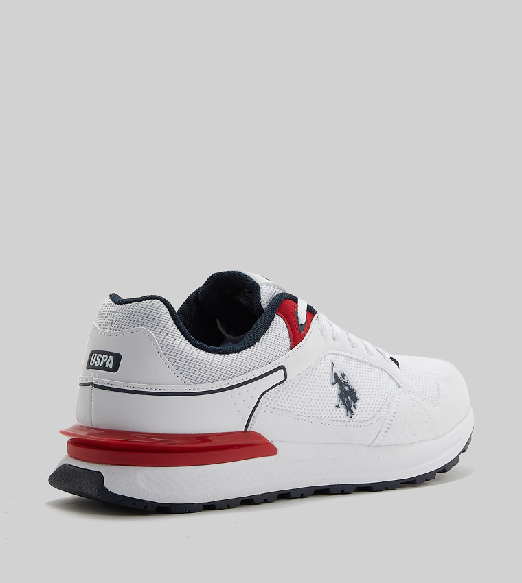 MARTIN Mesh Detail Lace Up Sneakers