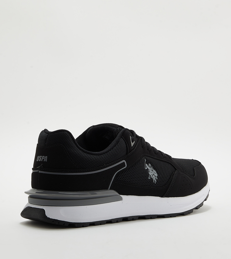 MARTIN Mesh Detail Lace Up Sneakers