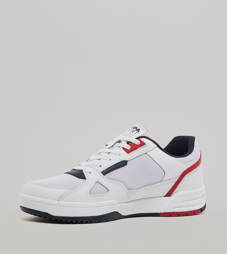 MYSTERIO1 Logo Detail Lace-Up Sneakers