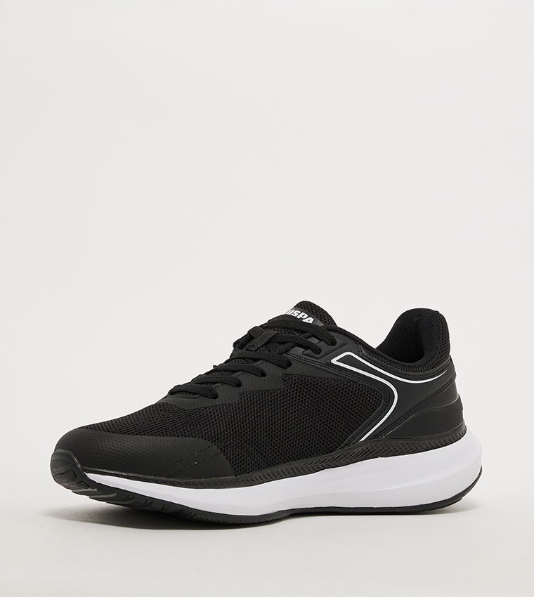 PASIFIC Logo Detail Lace-Up Sneakers