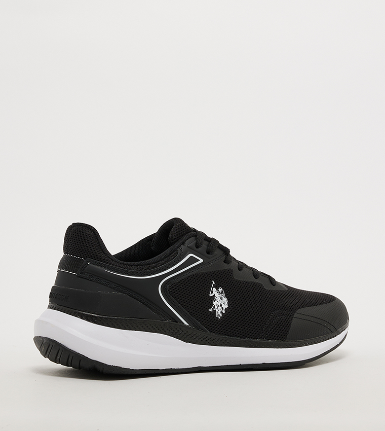 PASIFIC Logo Detail Lace-Up Sneakers
