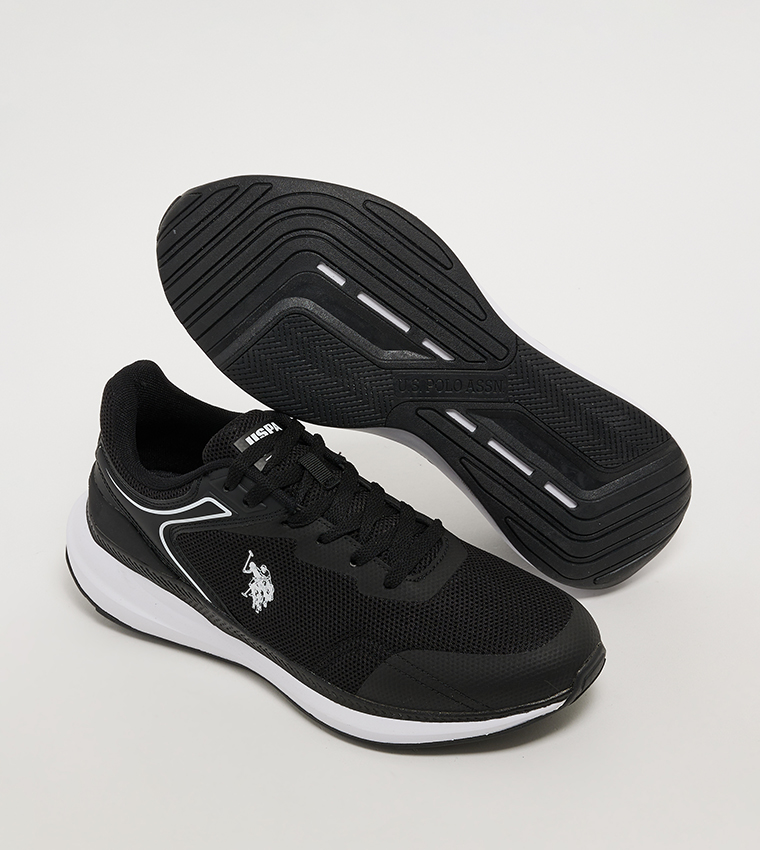 PASIFIC Logo Detail Lace-Up Sneakers