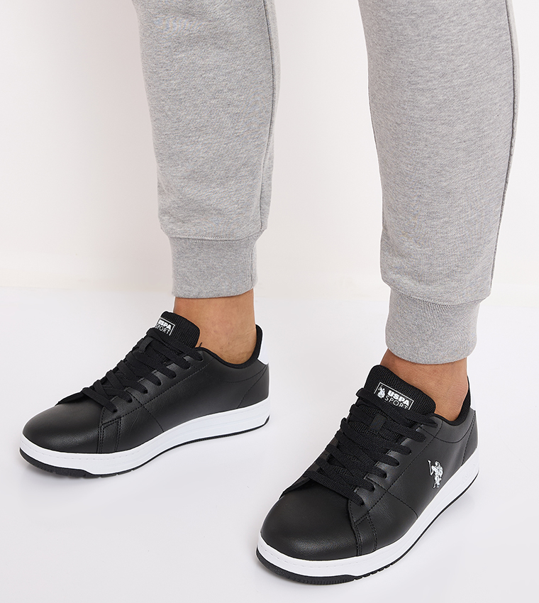 SCOTTIE Logo Detail Lace-Up Sneakers