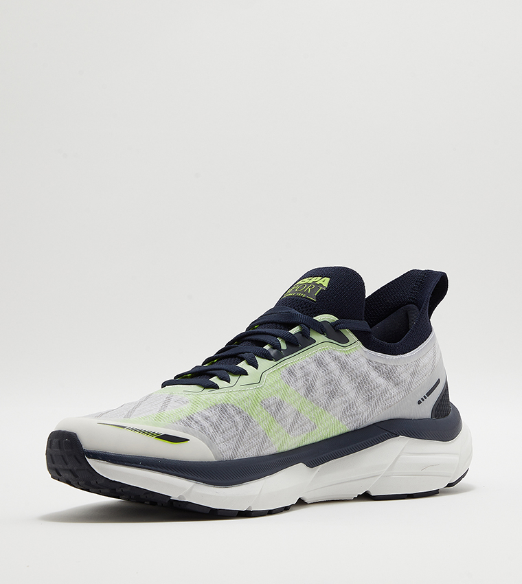 STEVEN Patterned Lace Up Sneakers