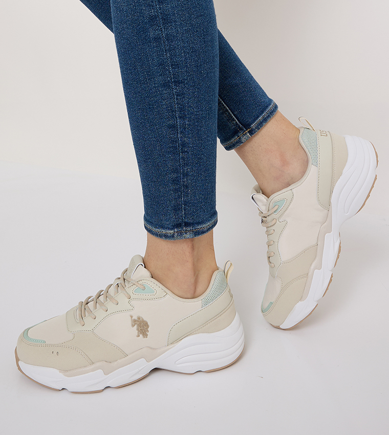 MARTO Logo Detail Sneakers