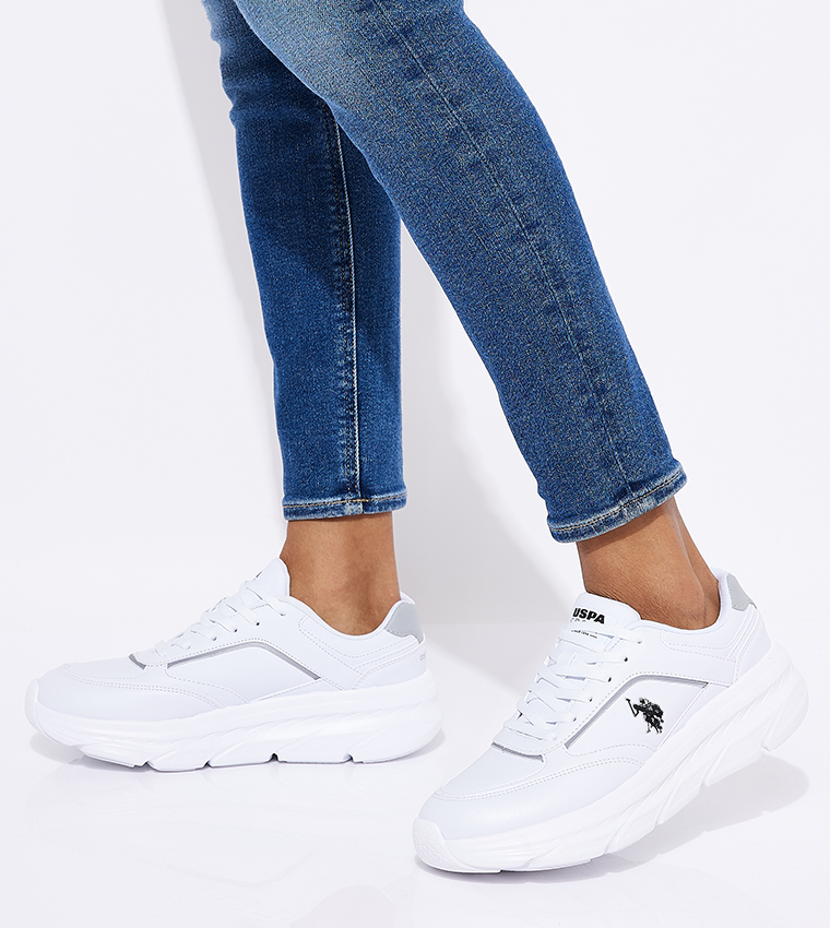 4M HILDA GLB 4FX Lace-Up Sneakers