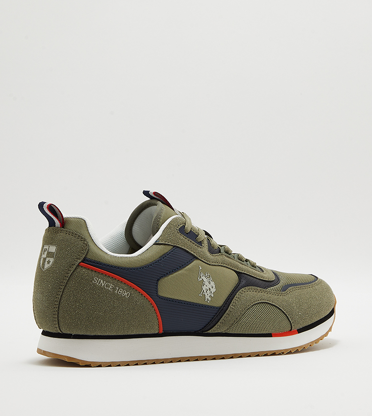 MEDI Color Block Lace Up Sneakers
