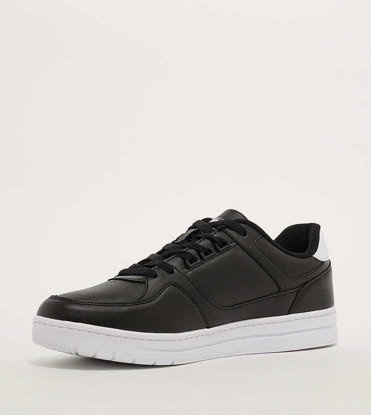 DENNIS Logo Detail Lace-Up Sneakers