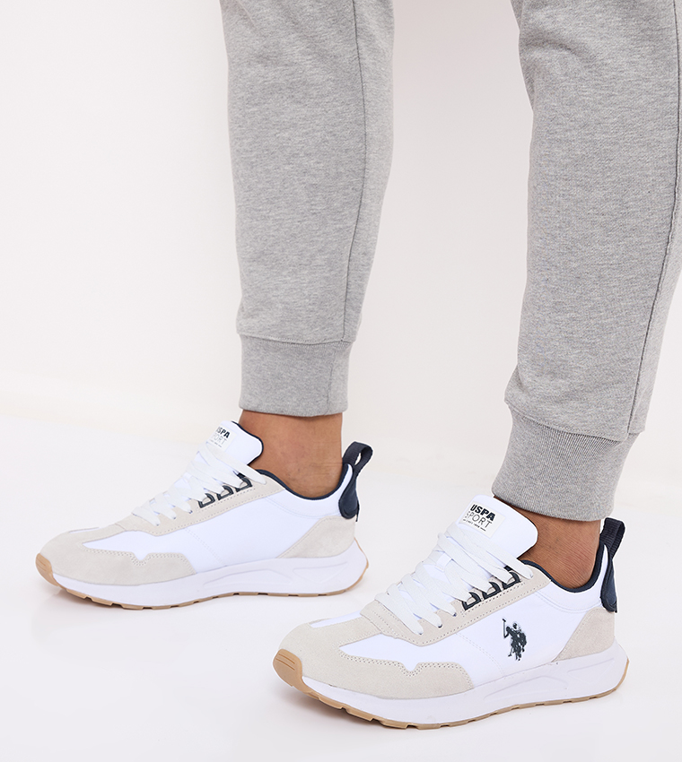 VANILLA Logo Detail Lace-Up Sneakers