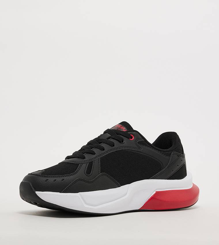 WONKA Logo Detail Lace-Up Sneakers