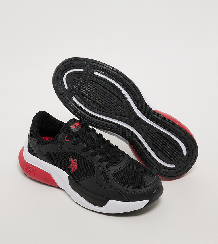 WONKA Logo Detail Lace-Up Sneakers