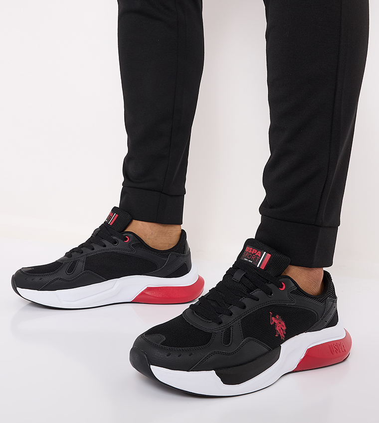 WONKA Logo Detail Lace-Up Sneakers