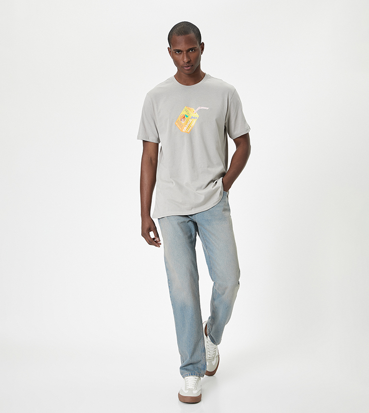 Graphic Printed Crew Neck T-Shirt