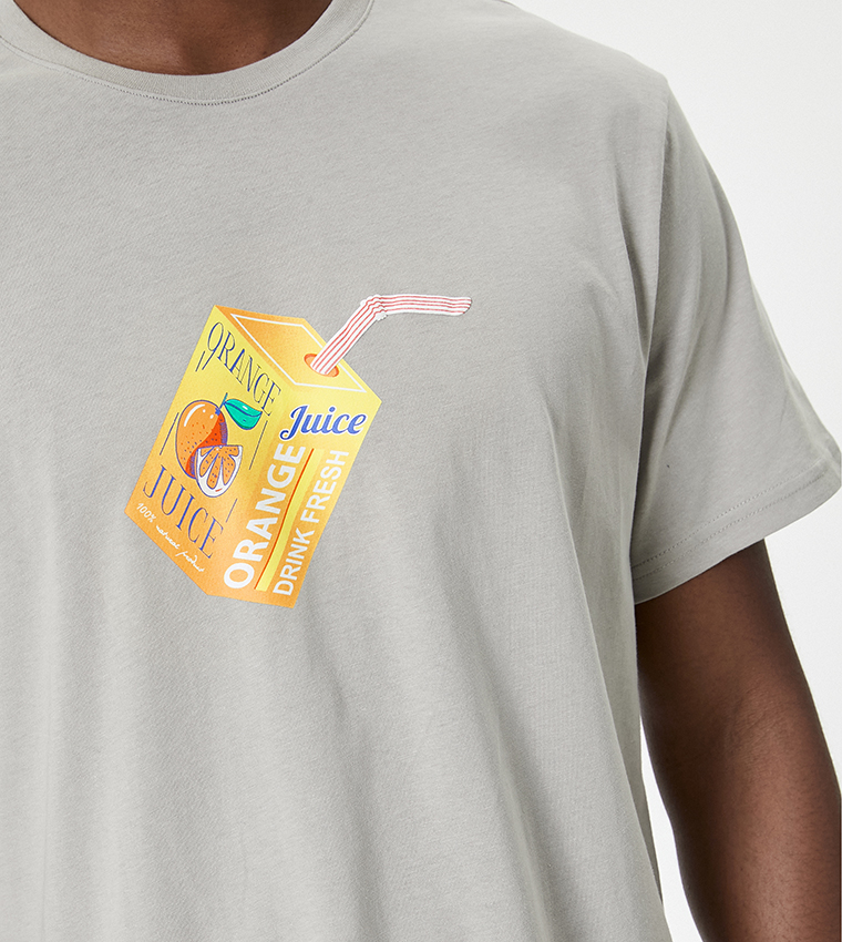 Graphic Printed Crew Neck T-Shirt
