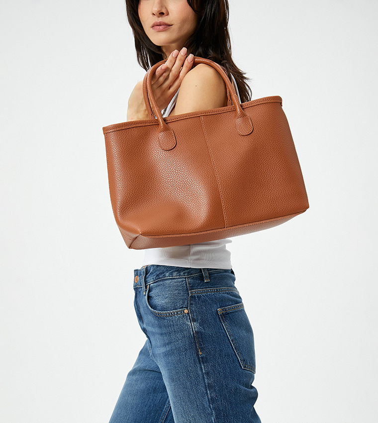Textured Tote Bag