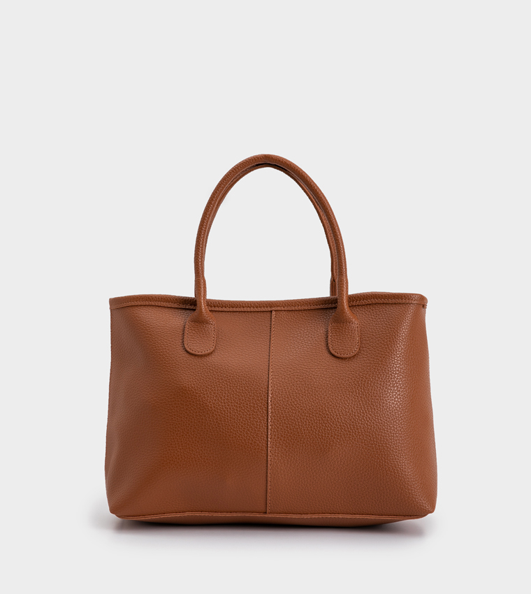 Textured Tote Bag