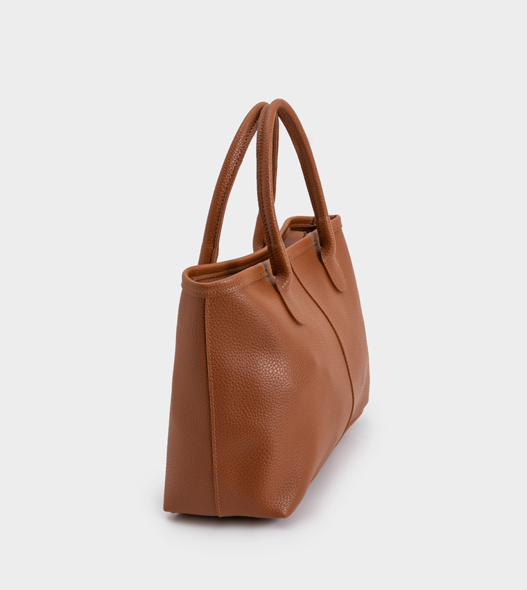 Textured Tote Bag
