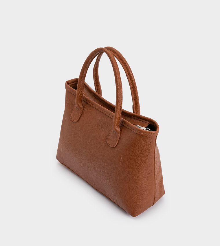 Textured Tote Bag