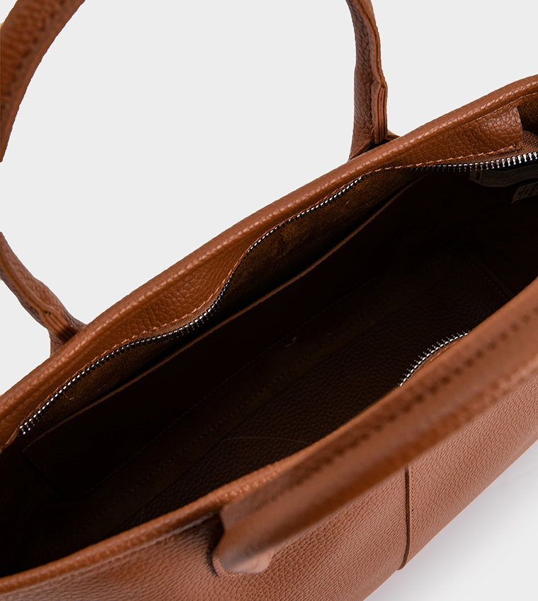 Textured Tote Bag