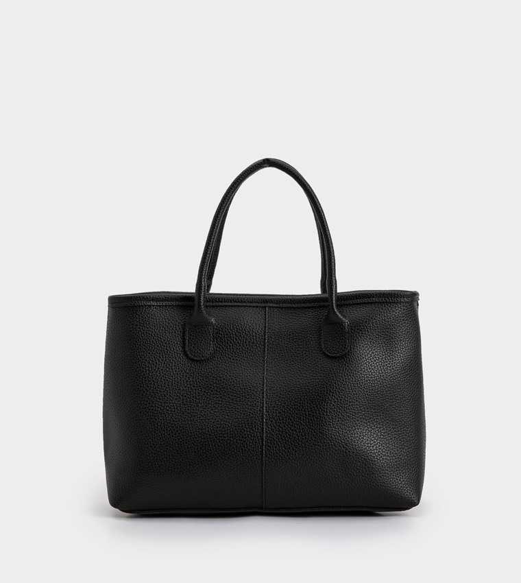 Textured Tote Bag