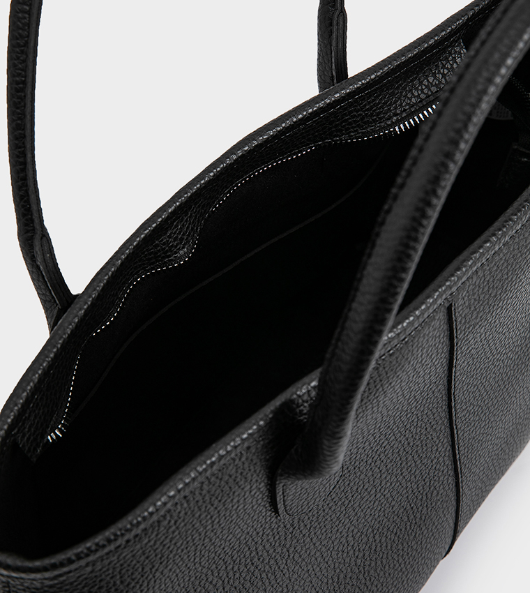 Textured Tote Bag