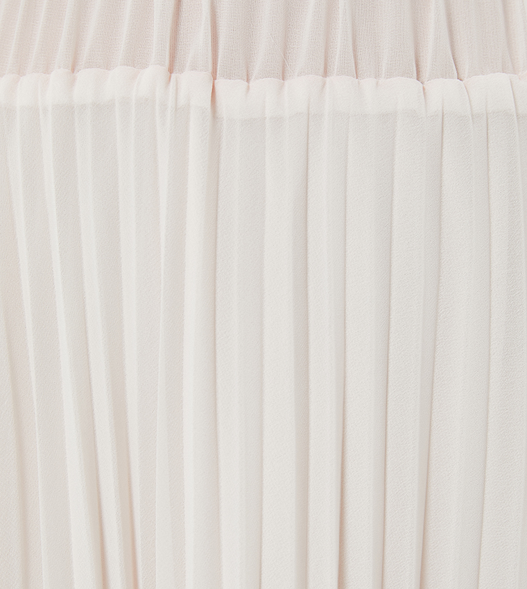 تنورة ميدي بكسرات