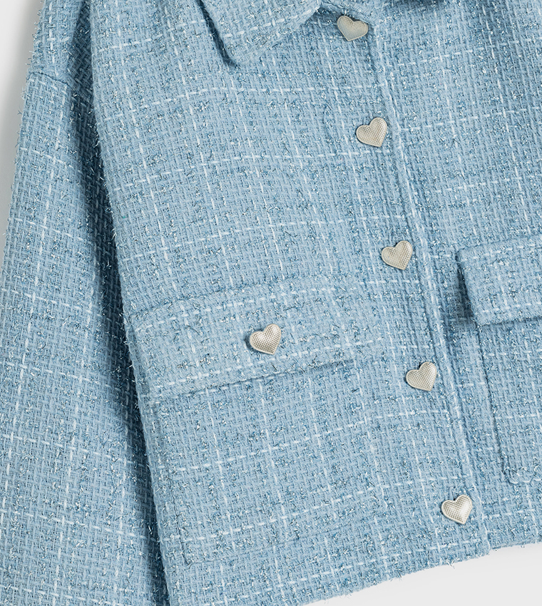 Tweed Long Sleeves Jacket