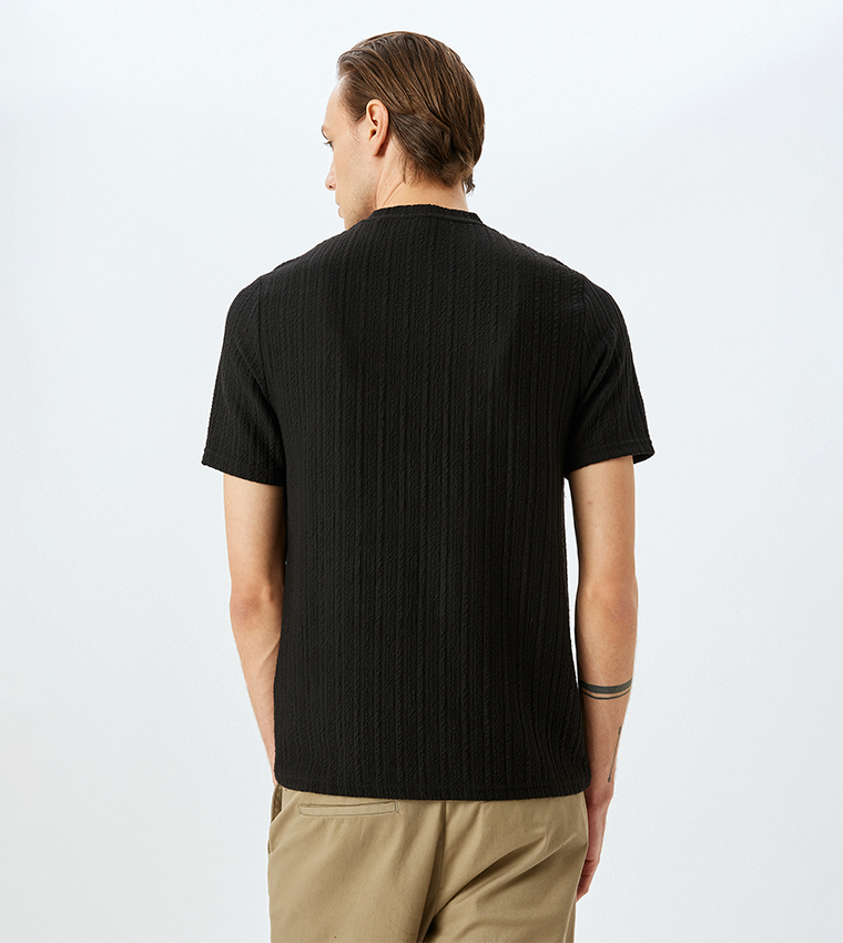 Solid Crew Neck Oversized T-Shirt