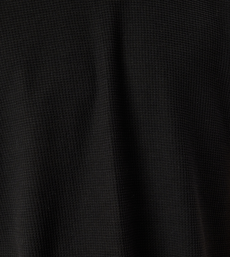 Textured Short Sleeves T-Shirt