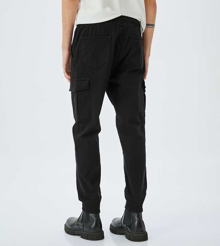 Mid Rise Cargo Trousers