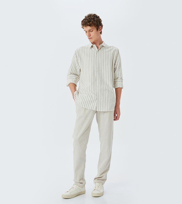 Striped Long Sleeves Shirt