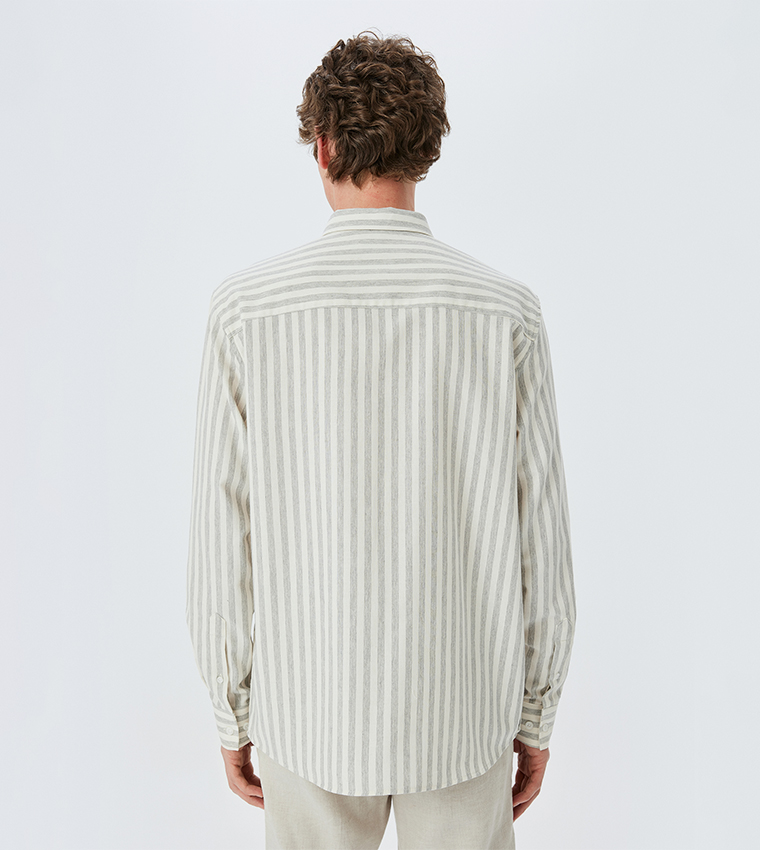 Striped Long Sleeves Shirt