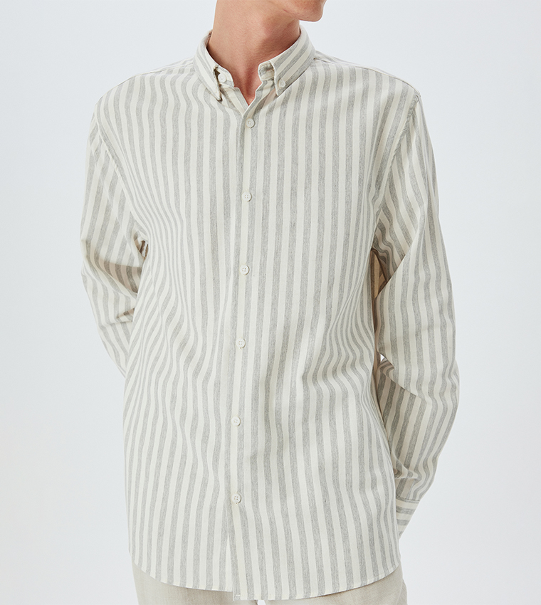 Striped Long Sleeves Shirt